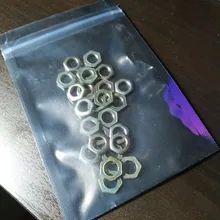 M7/M9/M10/M12-husillo de Zinc de Color blanco, con iluminación fina de dientes finos, inmaduras, M8/M14/M16