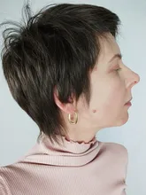 XIYANIKE-pendientes de plata de primera ley para mujer, aretes pequeños, plata esterlina 925, hipoalergénico, Estilo Vintage, Simple, con forma de O