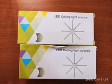 Octopus Light Ceiling-Lamp LED Energy-Saving Warm White Cold 5730SMD 220V 24W 16W 12W