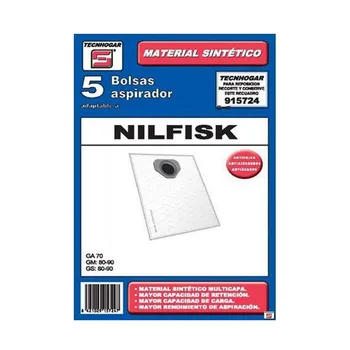 

KIT 5 synthetic bags FAGOR vacuum cleaner, SAIVOD,SOLAV,UFESA,TAURUS 915725