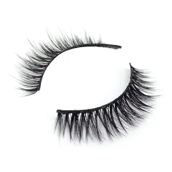 

LOVE·THANKS 30 pairs/lot Lashes Faux Mink False Eyelashes Natural Handmade Crisscross Eyelashes Full Strips Makeup Extension F08
