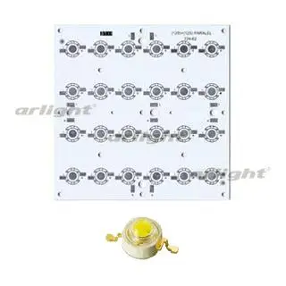 012537 Плата 120x120-24E PARALLEL(12S-12S, 724-62) ARLIGHT