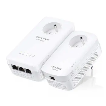 

TP-Link TL-WPA8635P KIT 2 CPL 1300 Mbps Wi-Fi Dual Band 1350 Mbps with 3 Gigabit Ethernet ports and integrated plug