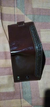 Baellerry-billeteras de diseño de varias telas con cuero para hombre, cartera con monedero corto, tarjetero, cartera triple de marca, bolso de mano tipo monedero