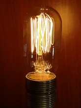 Spiral-Lamp Light-Bulb Filament Ampoule G95 T45 E27 Incandescent Retro Vintage G80 ST64