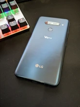 LG-smartphone V40 ThinQ 6,4 Qualcomm 845 6GB RAM, Original renovado, 64GB/128GB ROM, 3 + 2 cámaras (sin idioma hebreo/polaco)