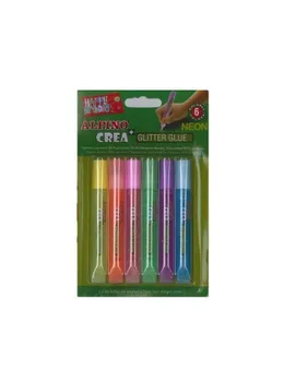 

ALPINE GLITTER GLUE NEON 6 COLORS ASSORTED