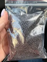 Pegamento de Italia de 100g queratina gránulos de pegamento cuentas granos extensiones de cabello marrón color de pelo pegamento cuentas