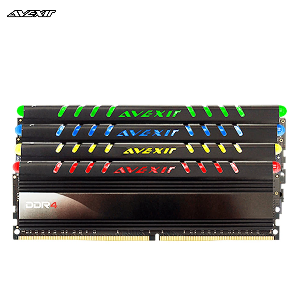 Оперативная память Avexir Core Series ddr4, 8 ГБ, 16 ГБ, 2400 МГц, 2666 МГц, 3000 МГц, оперативная Память DIMM для настольных компьютеров, материнская плата ddr4 1,2 в, 288pin