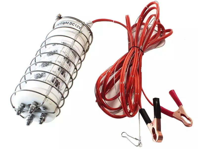 Description Picture 6 of item250W Night Lure Submersible IP68 12V-24V LED Underwater Fishing Light Green