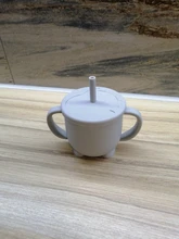 Fuente de alimentación de bebé, tazas para bebé, tazas para bebé, de silicona, a prueba de fugas
