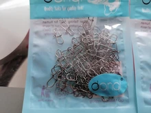 Fishing-Connector Lock Lures Fishhooks Swivel Safety-Pin Fast-Clip Stainless-Steel DONQL