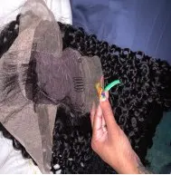 Lucky Queen-pelucas de cabello humano con ondas profundas, encaje de colores frontales, prearrancado, transparente, para mujeres negras