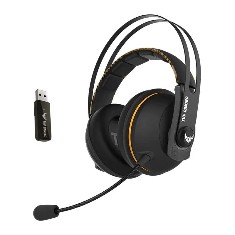 Гарнитура ASUS TUF Gaming H7 Wireless беспроводная звук 7.1 20-20000 Гц 32 Ом USB 50-10000 -40 дБ цвет: