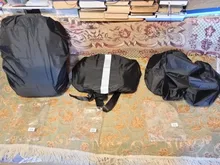 Backpack 20L Case Bag-Cover Reflective Dustproof Climbing Hiking 80L Outdoor Camping