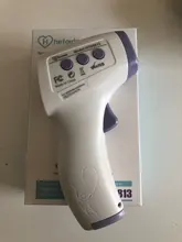 Termómetro Digital de infrarrojos para la frente, medidor de temperatura corporal sin contacto, para adultos y bebés, 8813