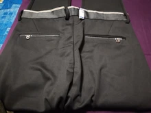 Pantalones largos informales de negocios para hombre, traje de pantalones elásticos rectos, formales, de talla grande 28 a 40, primavera y otoño, 2021