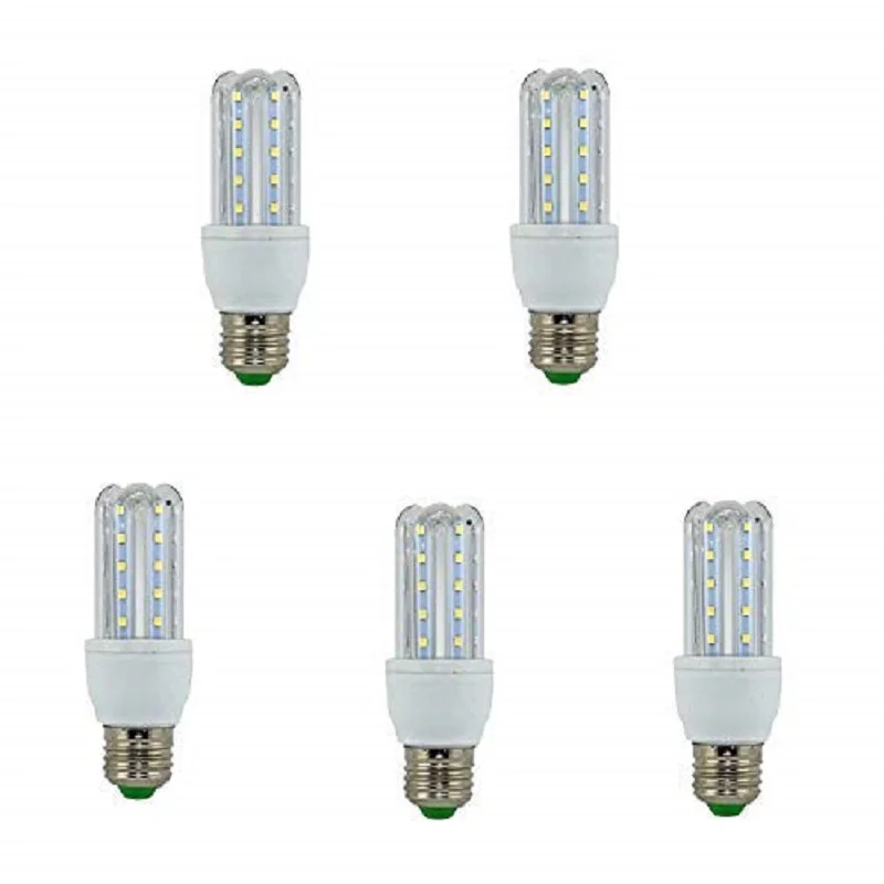 Бmpara Bombilla Led 3U Tubo E27 6500 K Luz Fría 7 W