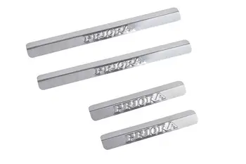 

Door interior door sill VAZ-2170, 21104, 21124 PRIORA (stainless steel. Steel) (-t 4 PCs)