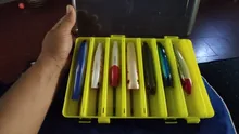 Tackle-Box Bait-Hooks Fishing-Lure BEARKING Double-Sided Compartments Professional