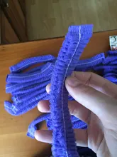 Gorro estéril desechable, cubierta de tela no tejida desechable con microcuchillas para maquillaje permanente, gorras de malla estériles para cejas, tatuajes, catering, 100 uds.