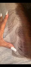 Funky chica Malasia recto de oreja a oreja, cierre Frontal de malla con 3 mechones de cabello Remy 28 30 pulgadas extensiones de cabello humano mechones con Frontal