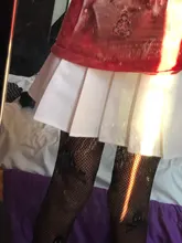 Minifalda blanca y negra para mujer, Falda plisada de cintura alta, a la moda, para chicas dulces y lindas, Cosplay, 2020