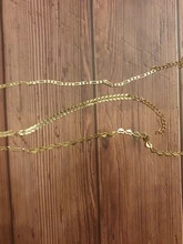 17KM-tobillera de cristal multicapa para mujer y niña, cadena gruesa dorada, pulsera para tobillo, joyería para pierna