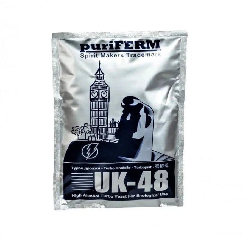 Спиртовые дрожжи Puriferm UK-48 Turbo, 128 г