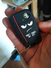 Soporte de funda para llave llavero para Skoda Octavia A7 rápido Karoq para asiento Leon 5f Ibiza para Vw Polo Golf 7 para Volkswagen Polo