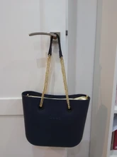 Manijas planas de cuero de superfibra de aluminio de tamaño largo, asa para bolso, accesorios clásicos para Mini bolso