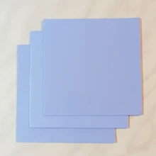Disipador térmico pequeño para CPU, almohadilla térmica de alta calidad de 100x100mm, GPU, IC, Chip electrónico Memeory