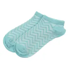 От Jawali женские водные зеленые узорчатые парфюмированные пинетки носки 065-491-040