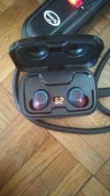 Auriculares TWS con Bluetooth 5,0, cascos inalámbricos con cargador de 3500mAh, estéreo 9D, deportivos, resistentes al agua, con micrófono