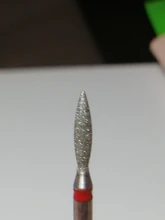 Taladro de diamante para uñas, fresa, cortador de uñas artístico, limpieza de cutículas para manicura, molinos eléctricos, herramienta amoladora de rebaba, 1 Uds.