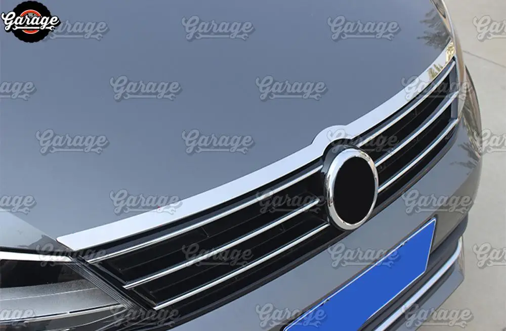 Накладка для литья капота для Volkswagen Jetta 2012- ABS пластик литье 1 комплект/1 шт украшение автомобиля Стайлинг
