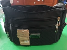 Geestock-Bolso cruzado de nailon impermeable para mujer, bolsas de mensajero de hombro a cuadros, informal, con asa superior, bolso de viaje