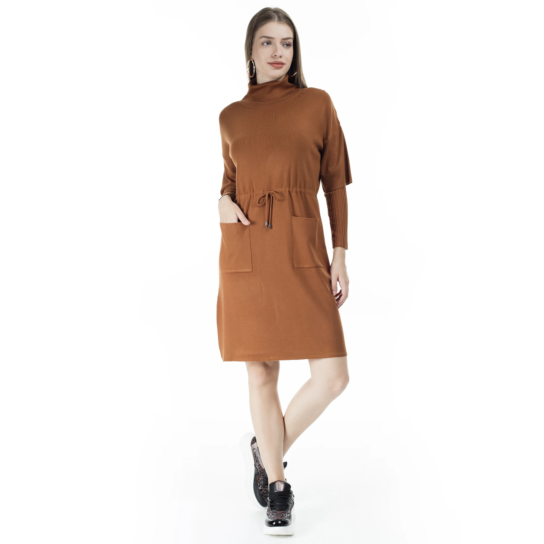 

Via Dante Pocket Detail Knitwear Dress WOMEN DRESS 29631710VD