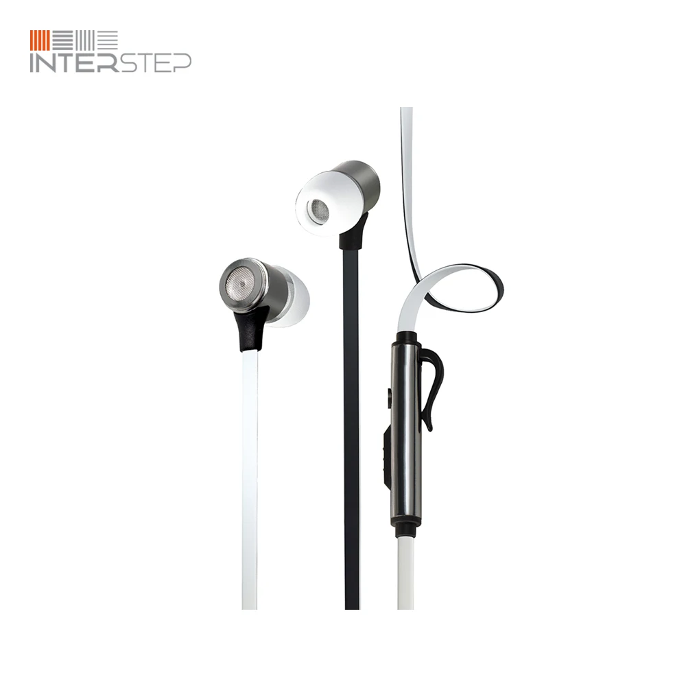 Гарнитура INTERSTEP BW METAL 3.5мм|Наушники и гарнитуры| |