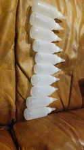 Container Crafts Squeeze-Bottles Food-Grade Plastic Small Condiments/arts Caps And 10PCS