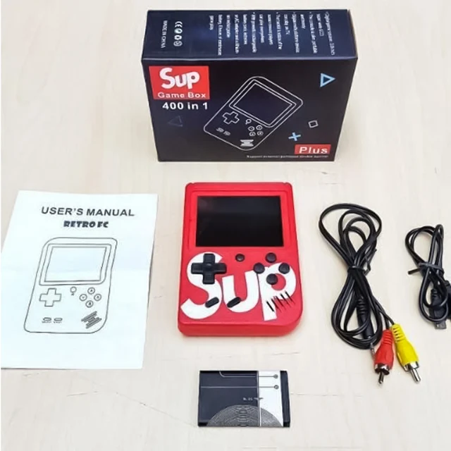 Consola Retro SUP Game Box Plus 400 en 1 - Nebitel