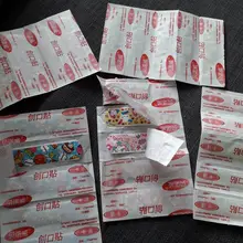 Banda de Niños de dibujos animados, impermeables y transpirables vendajes adhesivos para primeros auxilios, pegatinas estériles hemostáticas de emergencia para niños