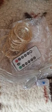3MX3M LED Curtain Garland on The Window USB String Lights Fairy Festoon Remote Control