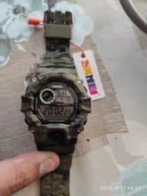Azul del Reloj SKMEI al aire libre deporte Reloj hombres Reloj de alarma 5Bar militar impermeable relojes LED pantalla Shock Reloj Digital Reloj de Hombre 2019