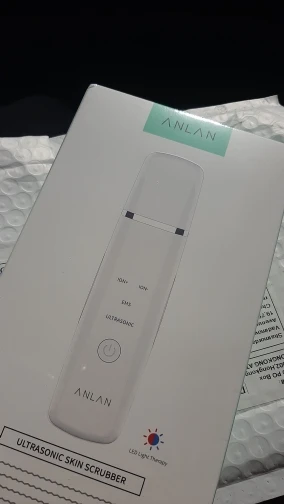 Отзыв о товаре ANLAN Ультразвуковой скрабер скруббер, ионная лопатка для чистки лица, пилинг, лифтинг для лица, удаление угрей, терапия красным светом для удаления черных точек blackhead remover узи чистка ультразвуковая чистка лица от пользователя A***a