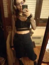 Sujetador deportivo sin costuras para mujer, Top de Fitness para Yoga, Copa A-D, negro y blanco, Top corto de gimnasia para correr