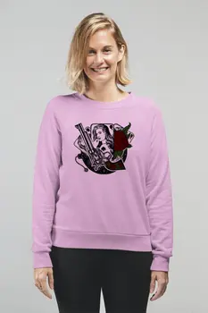 

Angemiel Wear Poker Women And Rose Women Sweatshirts