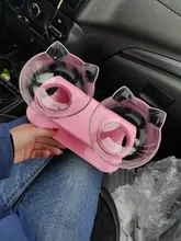 Cat-Bowl Stand Product-Supplies Dogs-Feeder Pet-Feeding Food Double Non-Slip with 