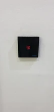 Glass-Panel Wall-Switch Touch-Screen-Switch Eu-Light Crystal BONDA White 1-Gang AC220V