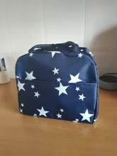 Uds fresco refrigerado bolsas de Nylon impermeable portátil cremallera térmica Oxford bolsos para la comida para mujer conveniente bolsa de caja de almuerzo bolsas de comida